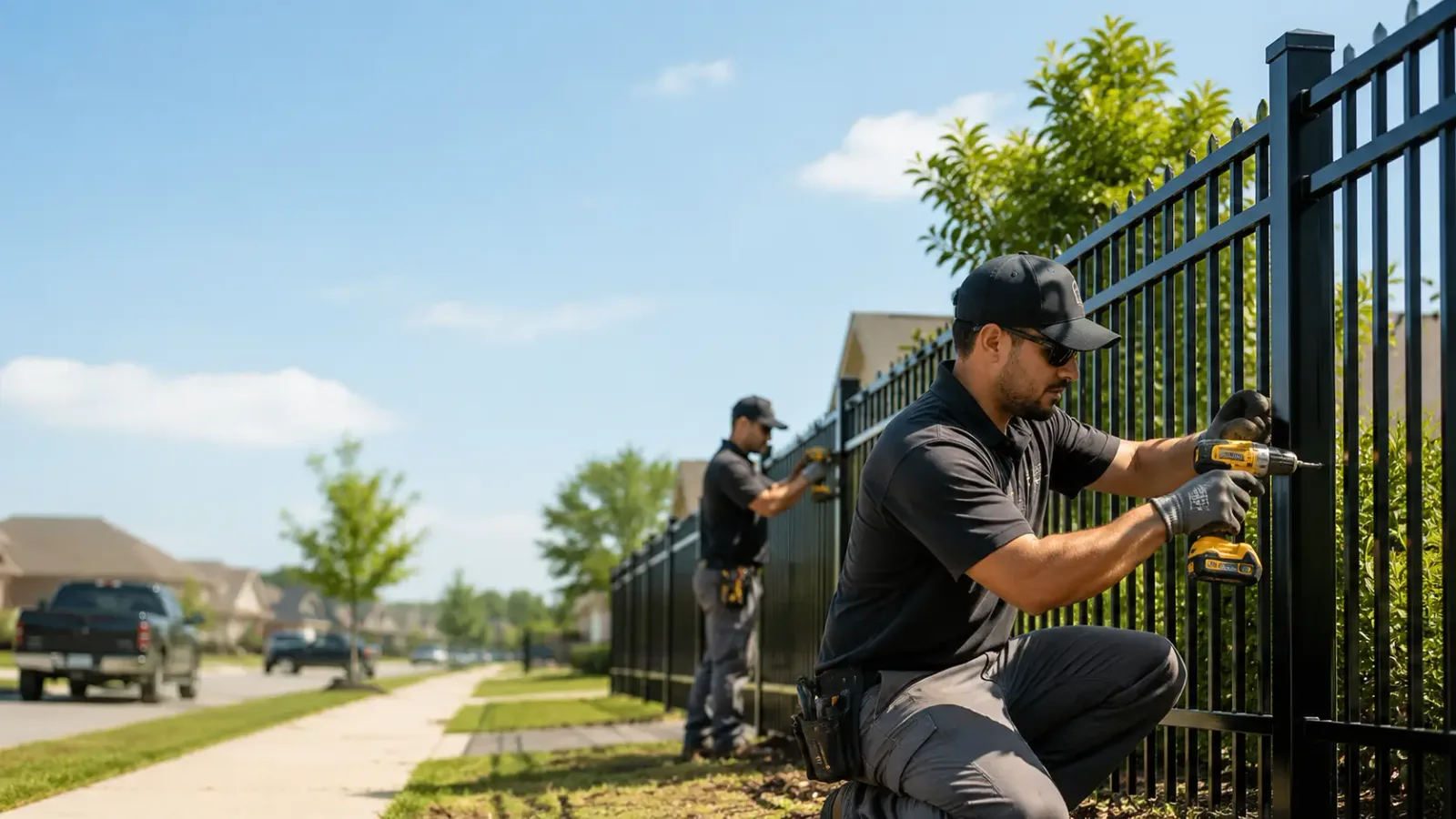 Metal Fence Installation in Clyde, TX